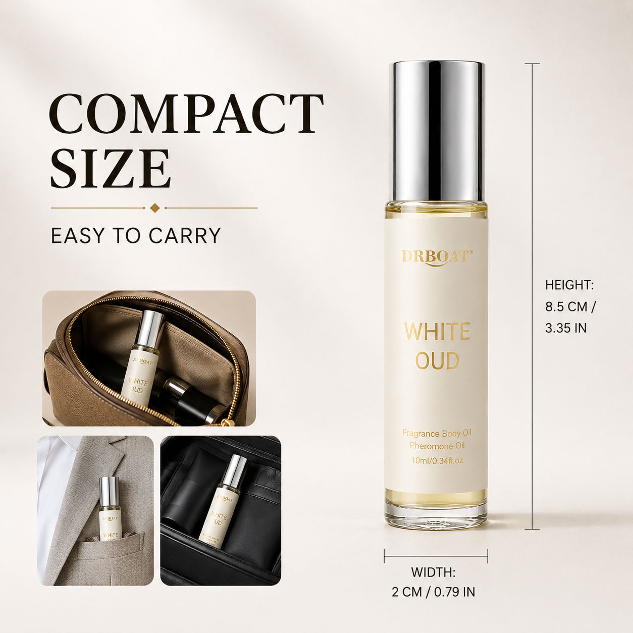 Men Roll-on Perfume Oil,Fresh  - Perfume Fragrance Oil 评论和价格