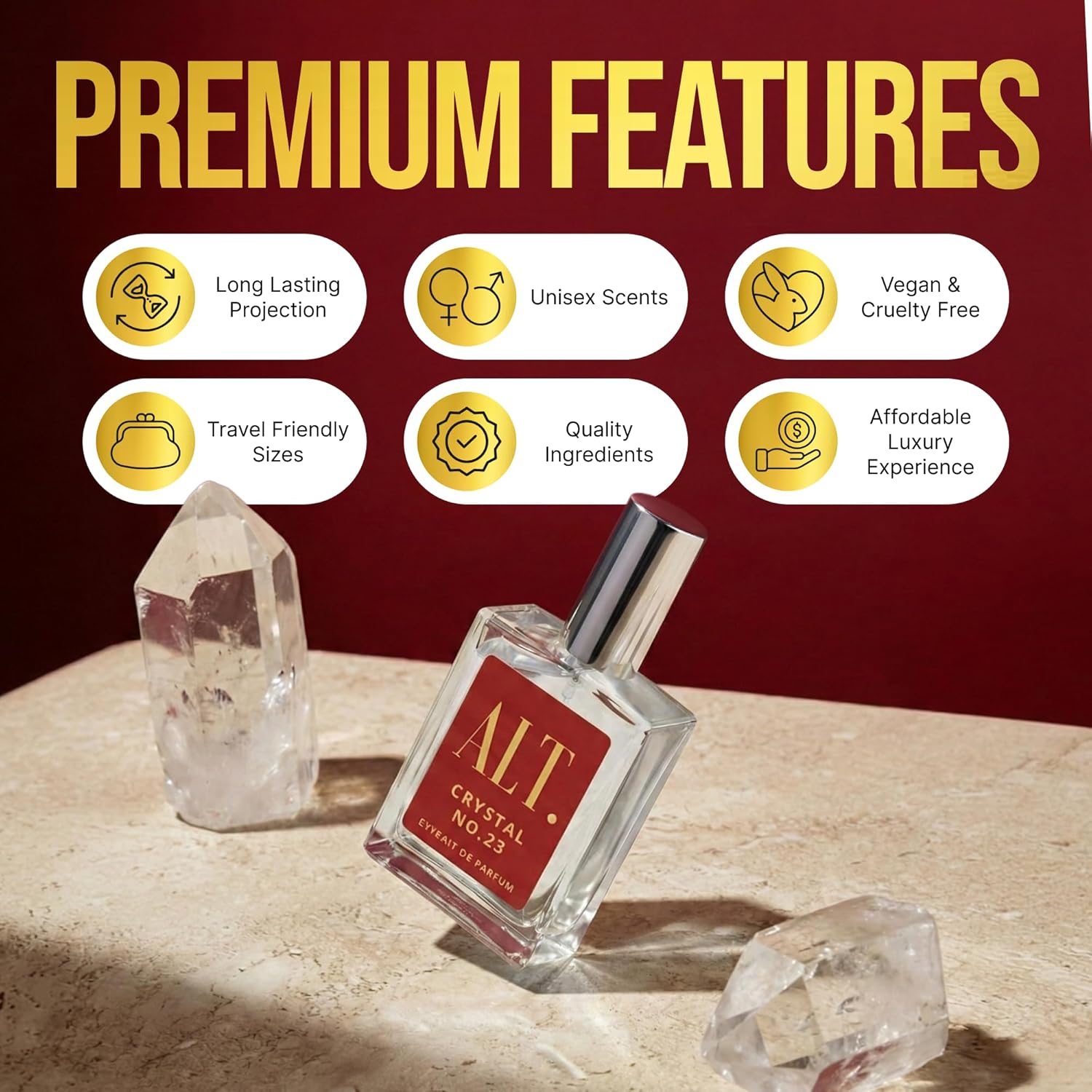 ALT. FRAGRANCES Crystal No. 23 - Perfume Alcohol Fragrance 评论和价格