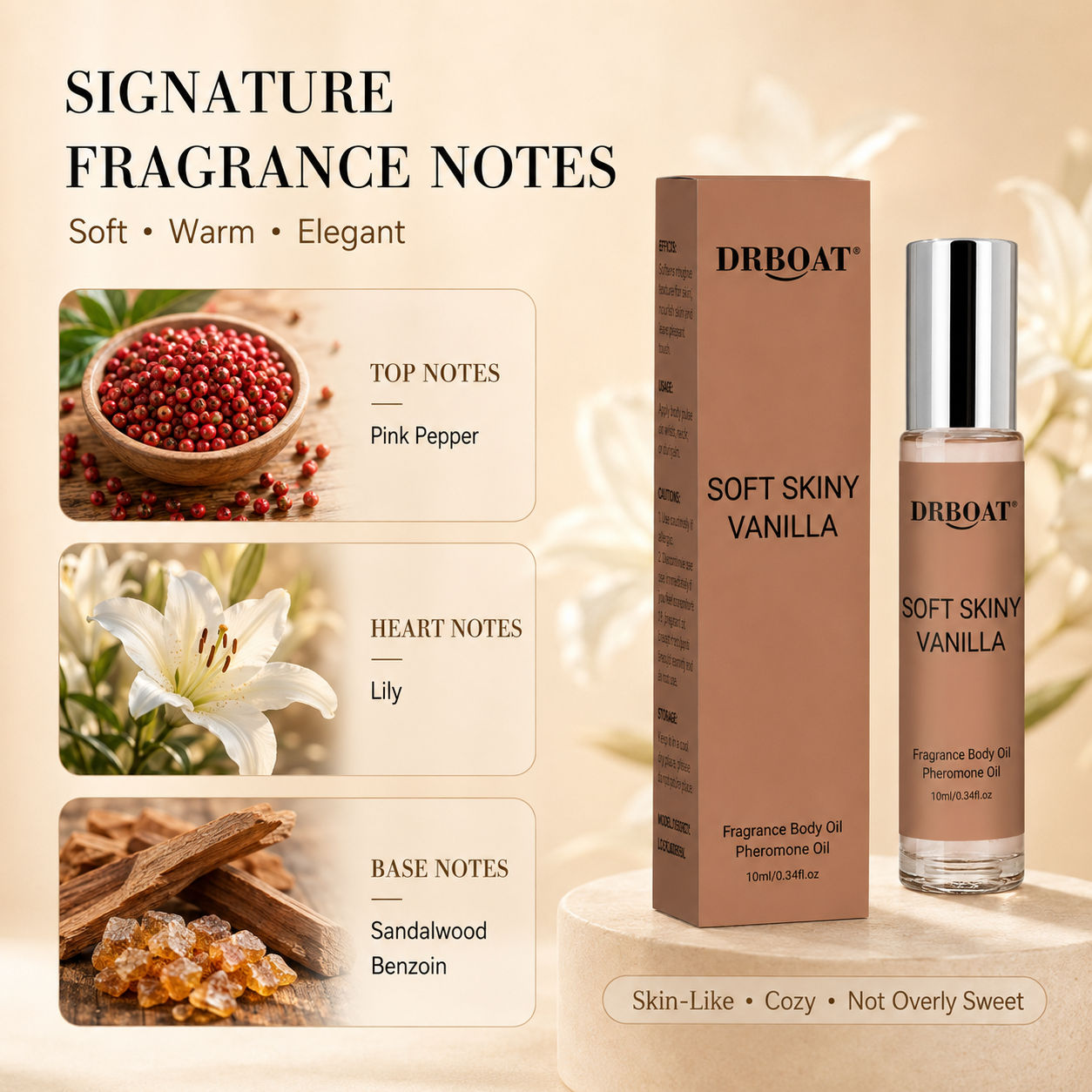 Women Roll On Fragrance Oil, S - Perfume Fragrance Oil 评论和价格