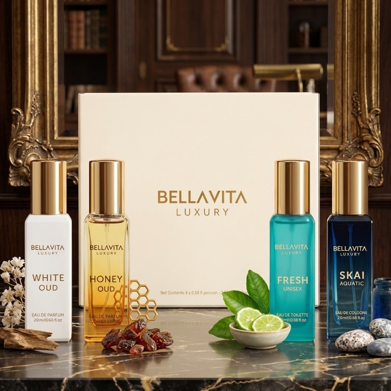 20MLx4 Unisex Mini Perfume Set - The Collection Perfume Fragrance 评论和价格